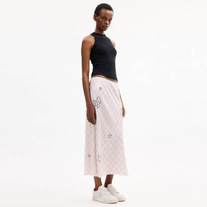 Coach | Brain Dead Embroidered Slip Skirt