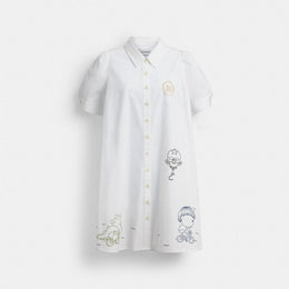 Coach | Brain Dead Embroidered Shirt Dress