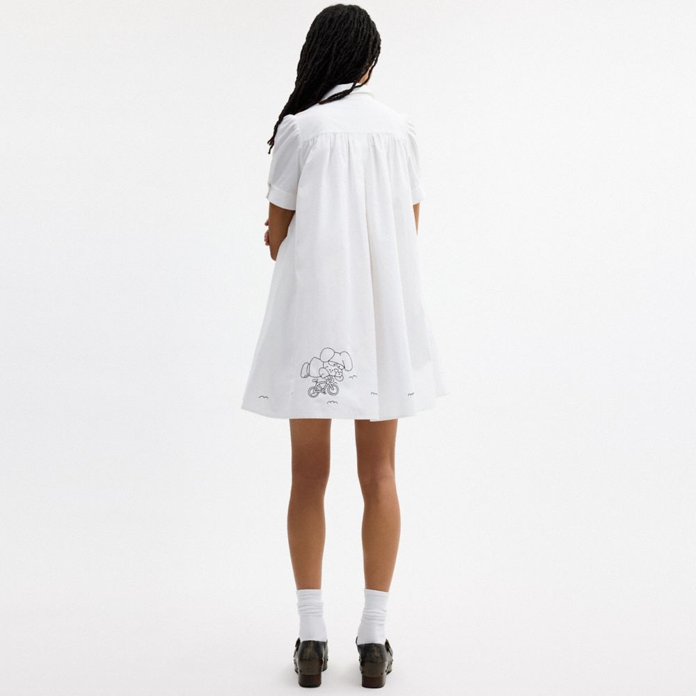Coach | Brain Dead Embroidered Shirt Dress