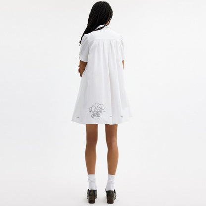 Coach | Brain Dead Embroidered Shirt Dress