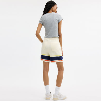 Coach | Brain Dead Striped Knit Shorts