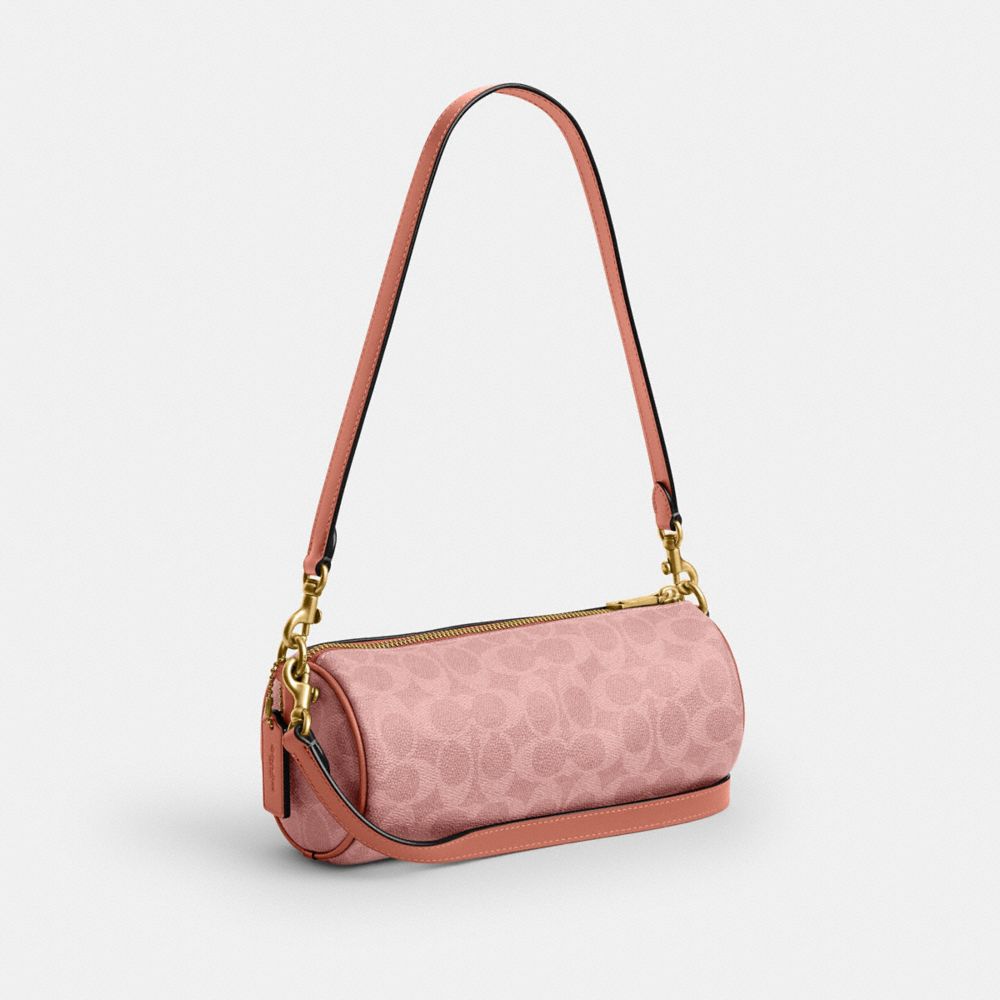Barrel Bag In Signature Canvas