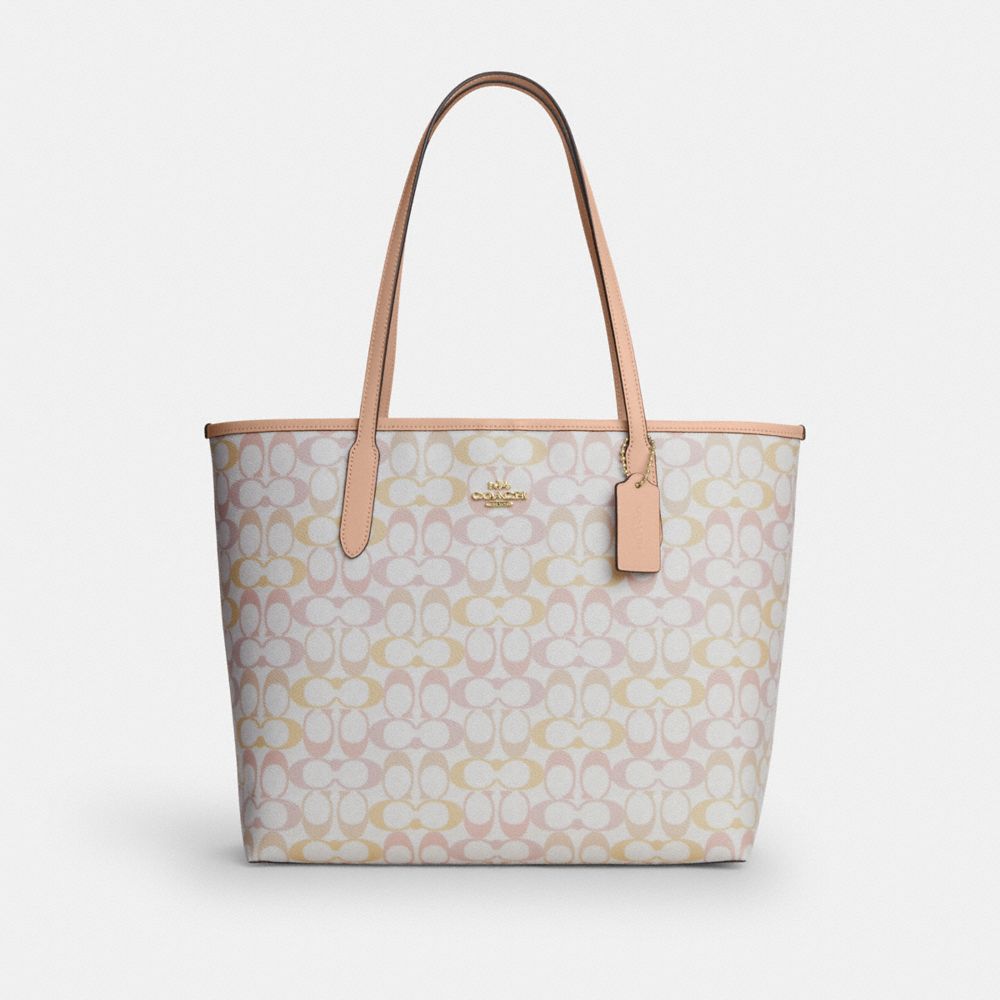 City Tote Bag In Signature Canvas