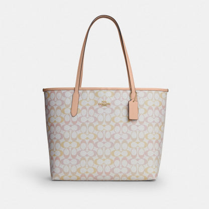 City Tote Bag In Signature Canvas