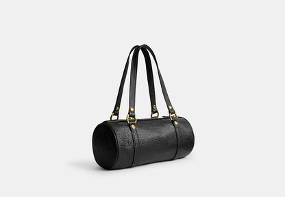 Kisslock Barrel Bag