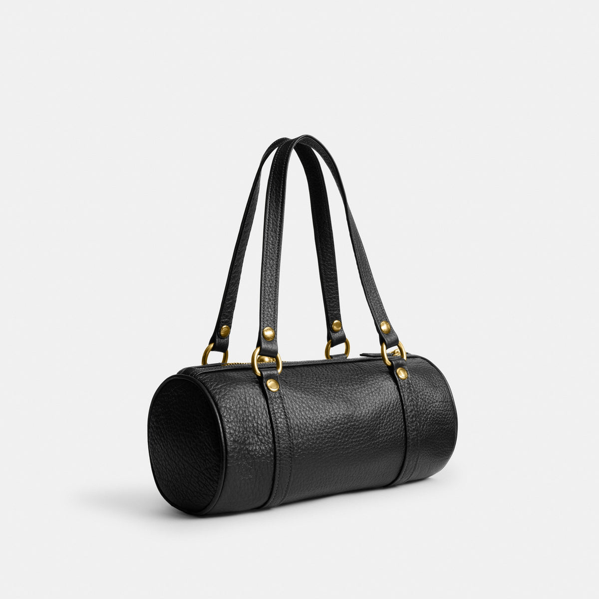 Kisslock Barrel Bag