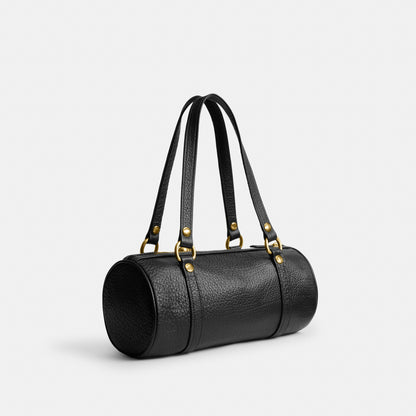 Kisslock Barrel Bag