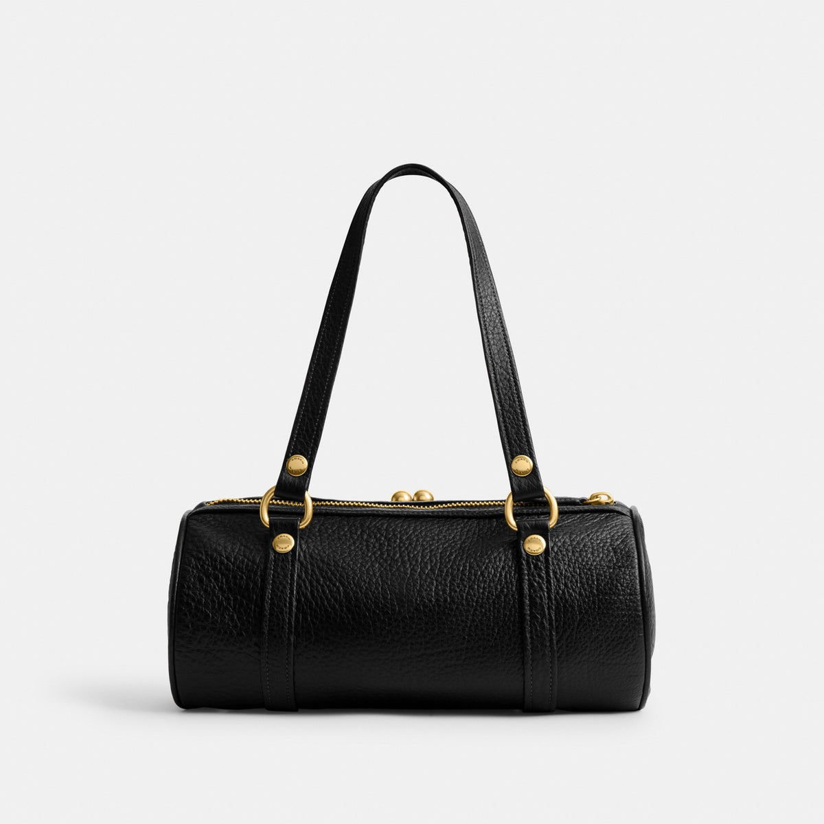 Kisslock Barrel Bag