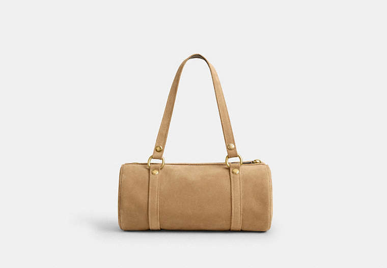 Kisslock Barrel Bag