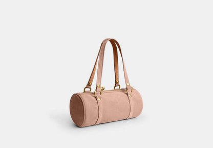 Kisslock Barrel Bag
