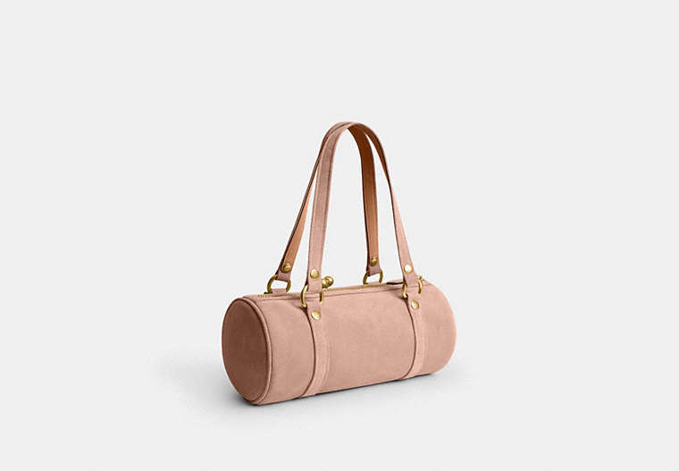 Kisslock Barrel Bag