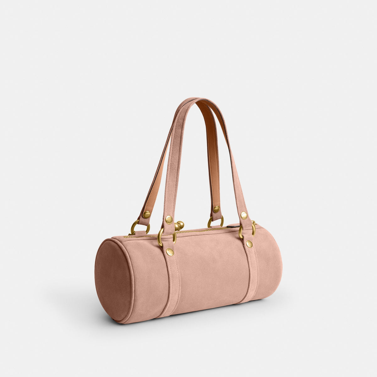 Kisslock Barrel Bag