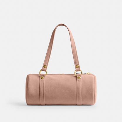 Kisslock Barrel Bag