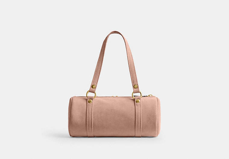 Kisslock Barrel Bag