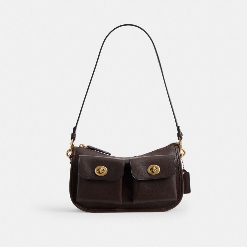 Twin Turnlock Waverly Bag In Signature Regenerative Cotton Denim