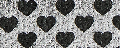 Mila Small Flap Wallet With Heart Print