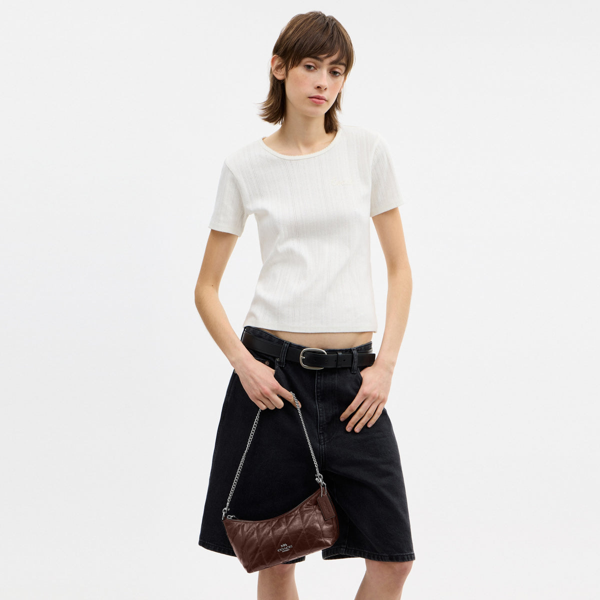 Caitlin Shoulder Bag With Quilting