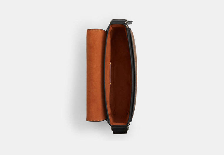Jack Small Flap Crossbody Bag In Signature Canvas