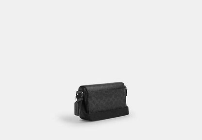 Jack Small Flap Crossbody Bag In Signature Canvas