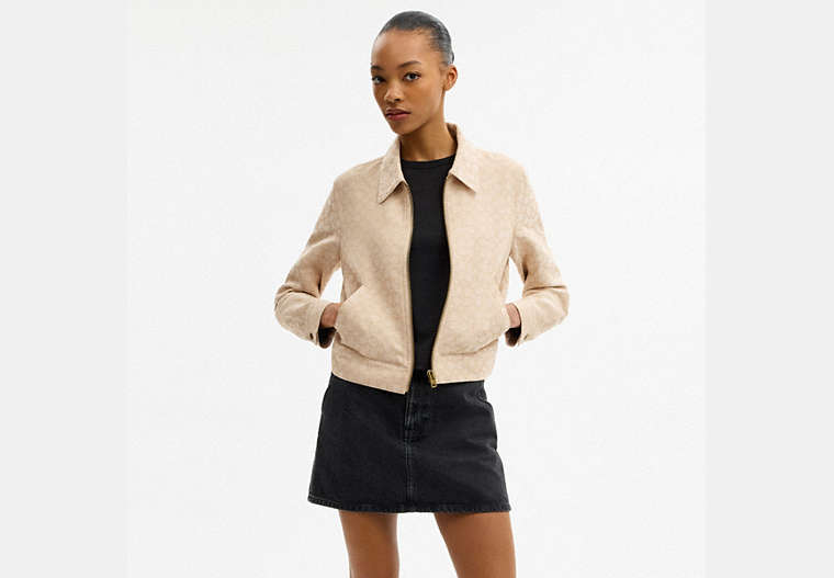 Signature Zip Front Jacket