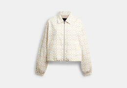 Signature Blouson Windbreaker In Recycled Polyester