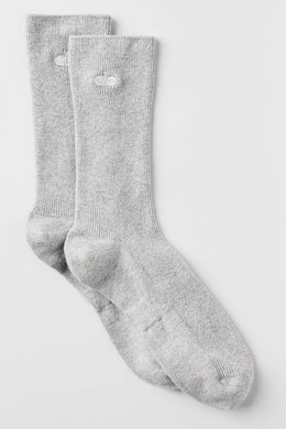 Unisex Half-Crew Understated Sock
