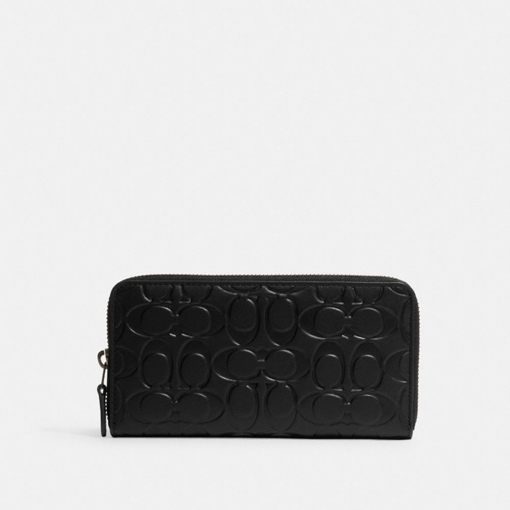 Accordion Wallet In Signature Leather