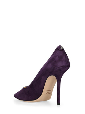 Jimmy Choo 100mm Love suede pumps