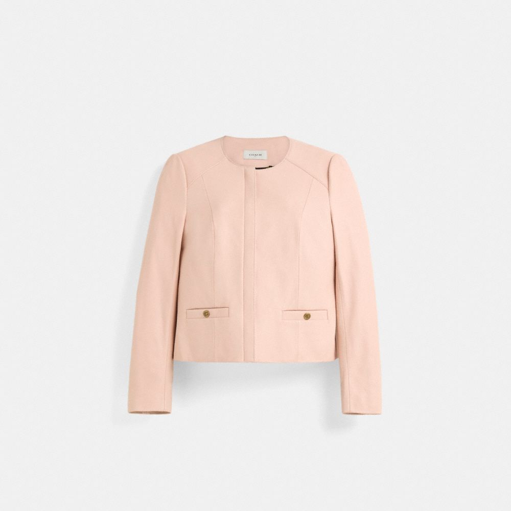 Restored Tailored Leather Jacket
