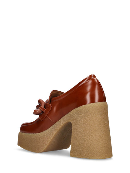 Stella McCartney Stella McCartney 115mm Skyla Alter faux leather heels - Size: UK 7 Heels | Shop From The Mirage