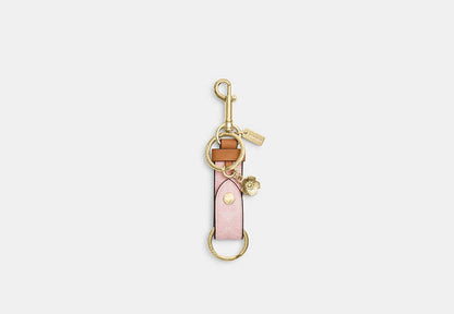 Trigger Snap Bag Charm In Signature Canvas With Heart Charm