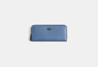 Restored Slim Accordion Zip Wallet