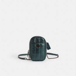 Restored Tall Camera Bag With Quilting