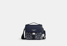 Racer Crossbody Bag In Signature Canvas With Charms