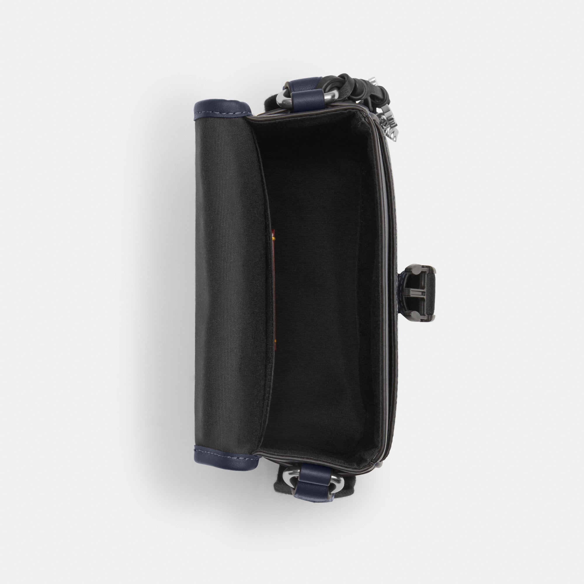 Racer Crossbody Bag In Signature Canvas With Charms