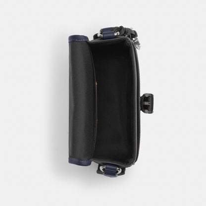 Racer Crossbody Bag In Signature Canvas With Charms