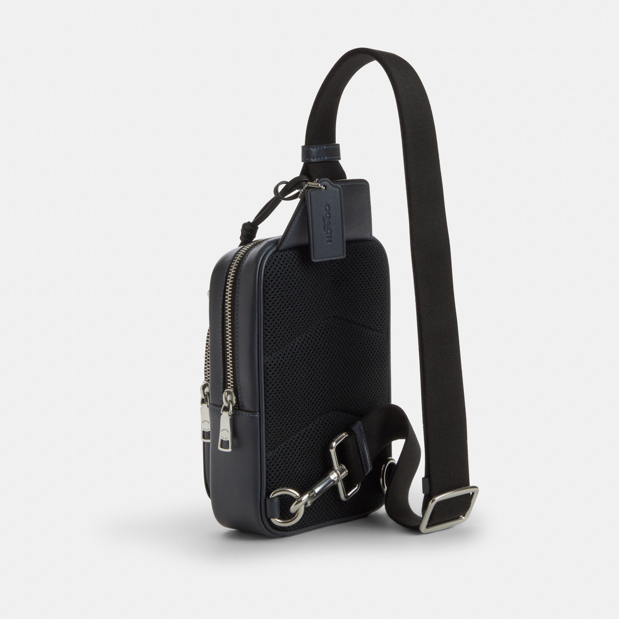 Racer Sling Pack In Signature Canvas With Charms