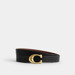 Sculpted C Buckle Reversible Belt, 25 Mm