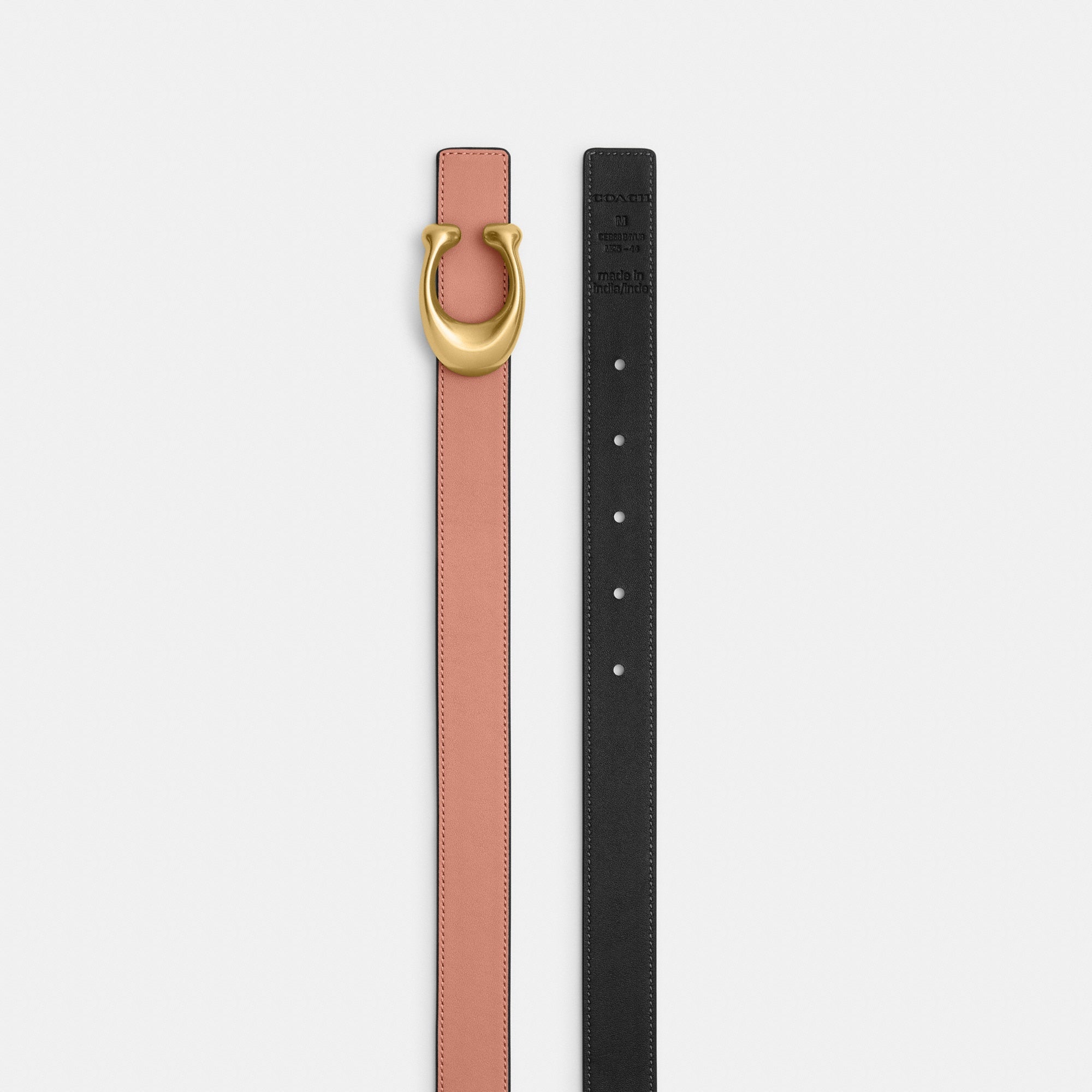 Sculpted C Buckle Reversible Belt, 25 Mm