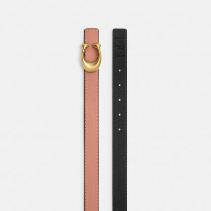 Sculpted C Buckle Reversible Belt, 25 Mm