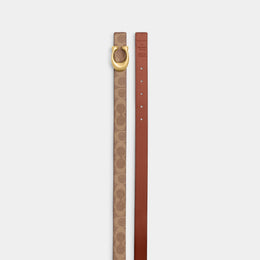 Sculpted C Buckle Reversible Belt, 25MM