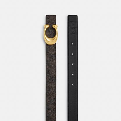 Sculpted C Buckle Reversible Belt, 25 Mm