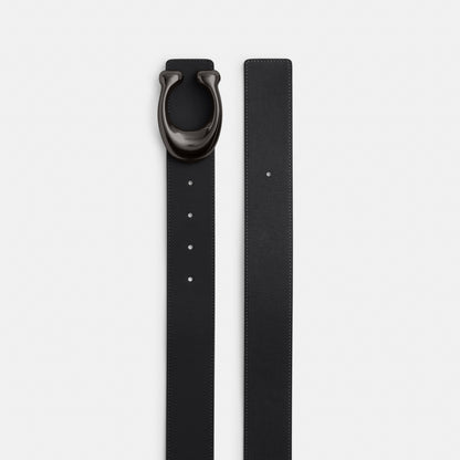 Sculpted C Buckle Reversible Belt, 38 Mm