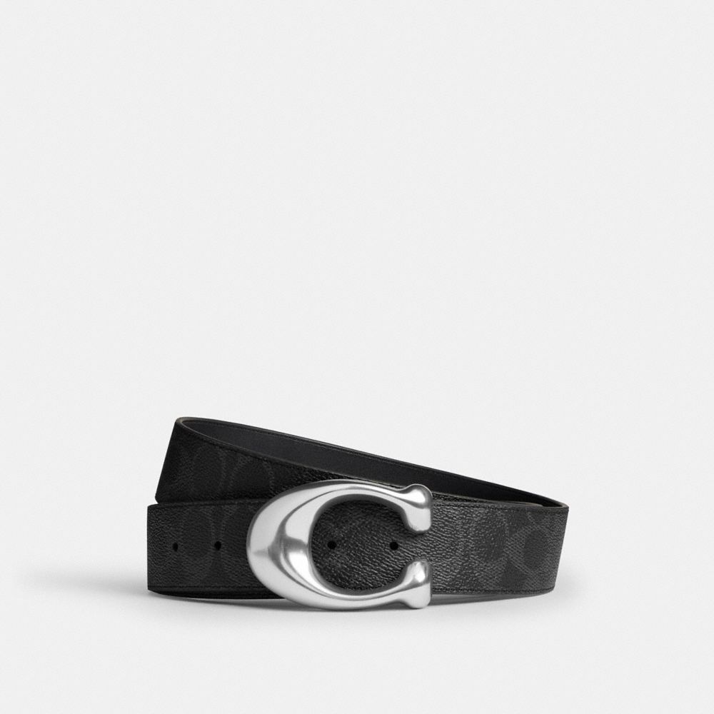 Sculpted C Buckle Reversible Belt, 38 Mm