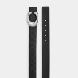 Sculpted C Buckle Reversible Belt, 38 Mm