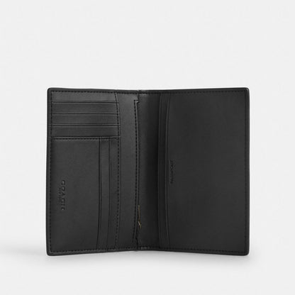 Passport Card Case In Signature Canvas With Stripes