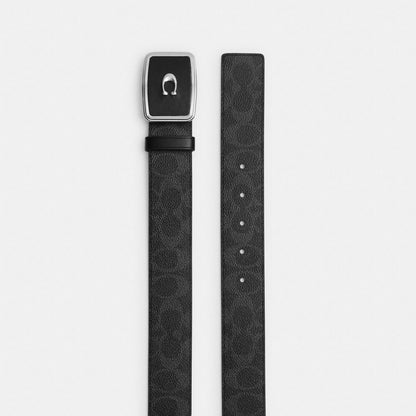Signature Plaque Buckle Belt, 38 Mm