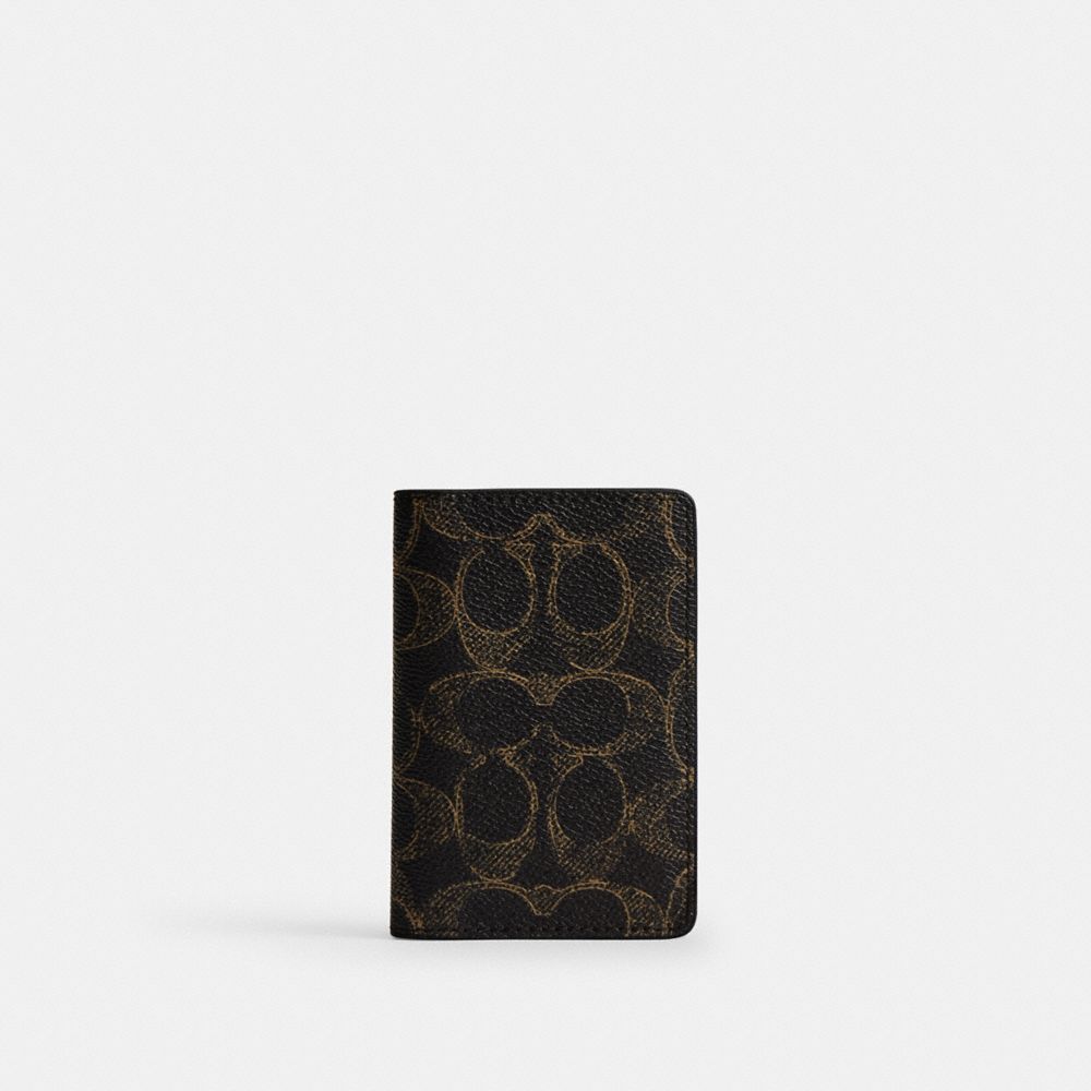 Id Card Wallet In Loved Signature Canvas