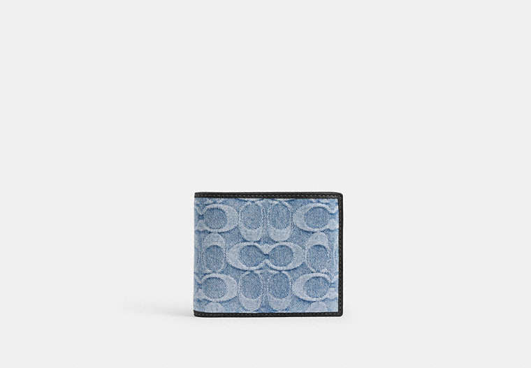 3-In-1 Wallet In Loved Signature Denim