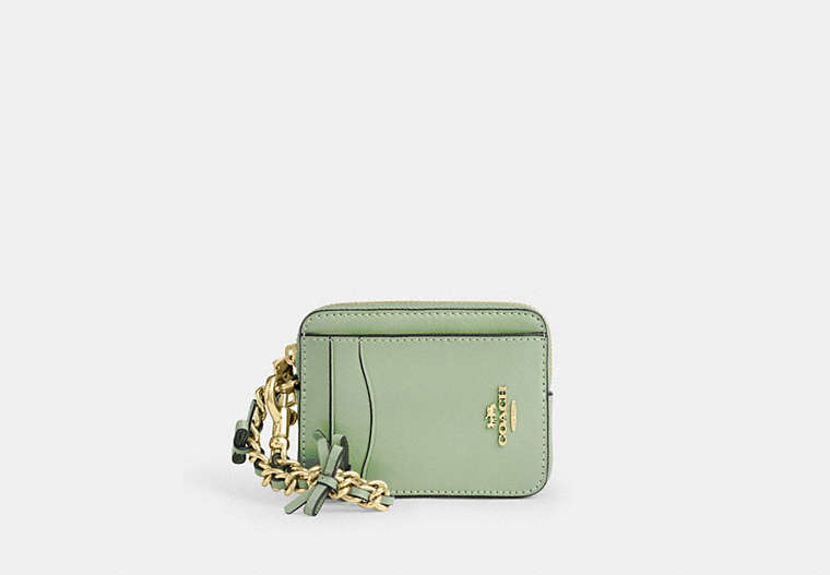 Zip Card Case With Bows